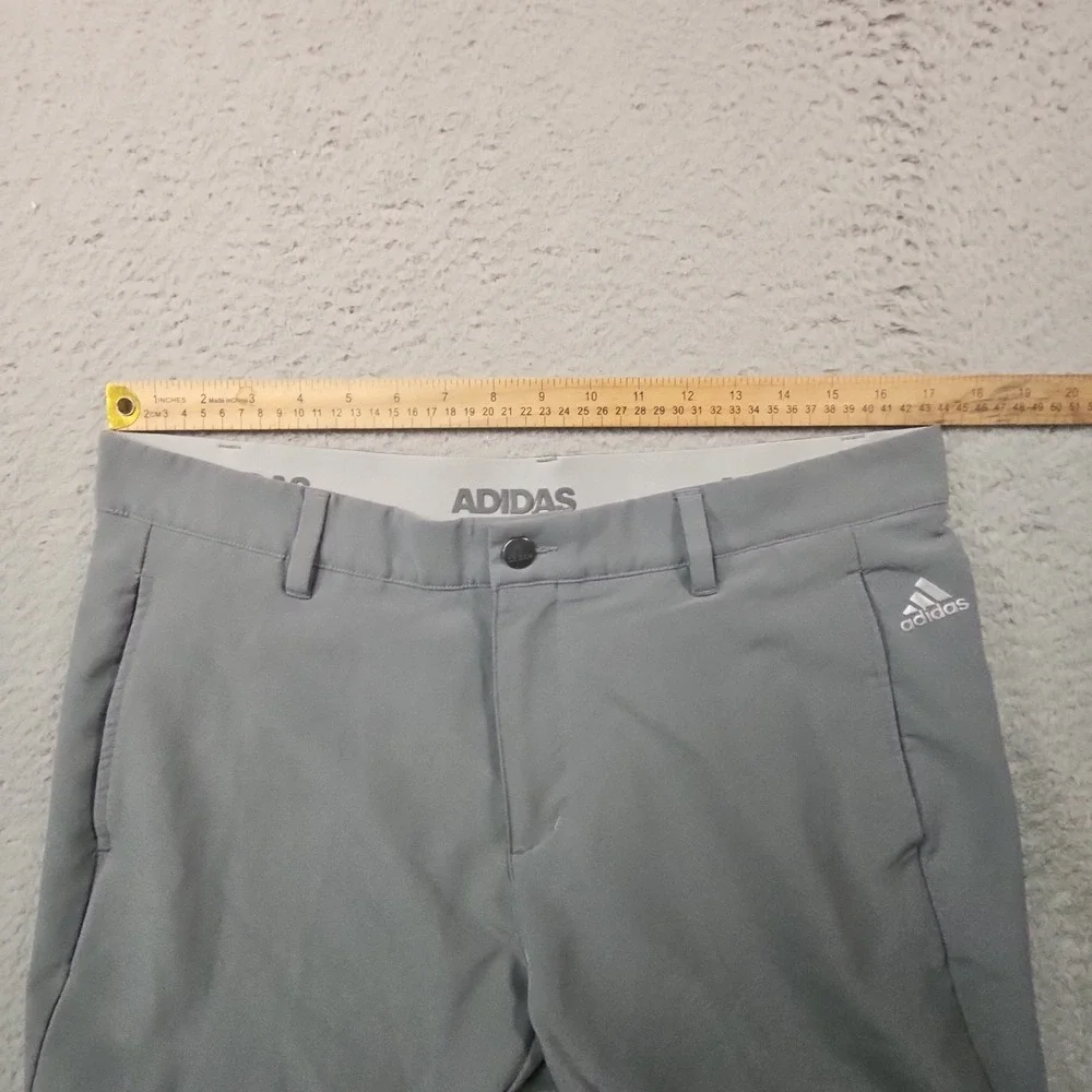 Adidas Ultimate365 Golf Pants Mens 33x34 Gray Performance Athletic Preppy Tech